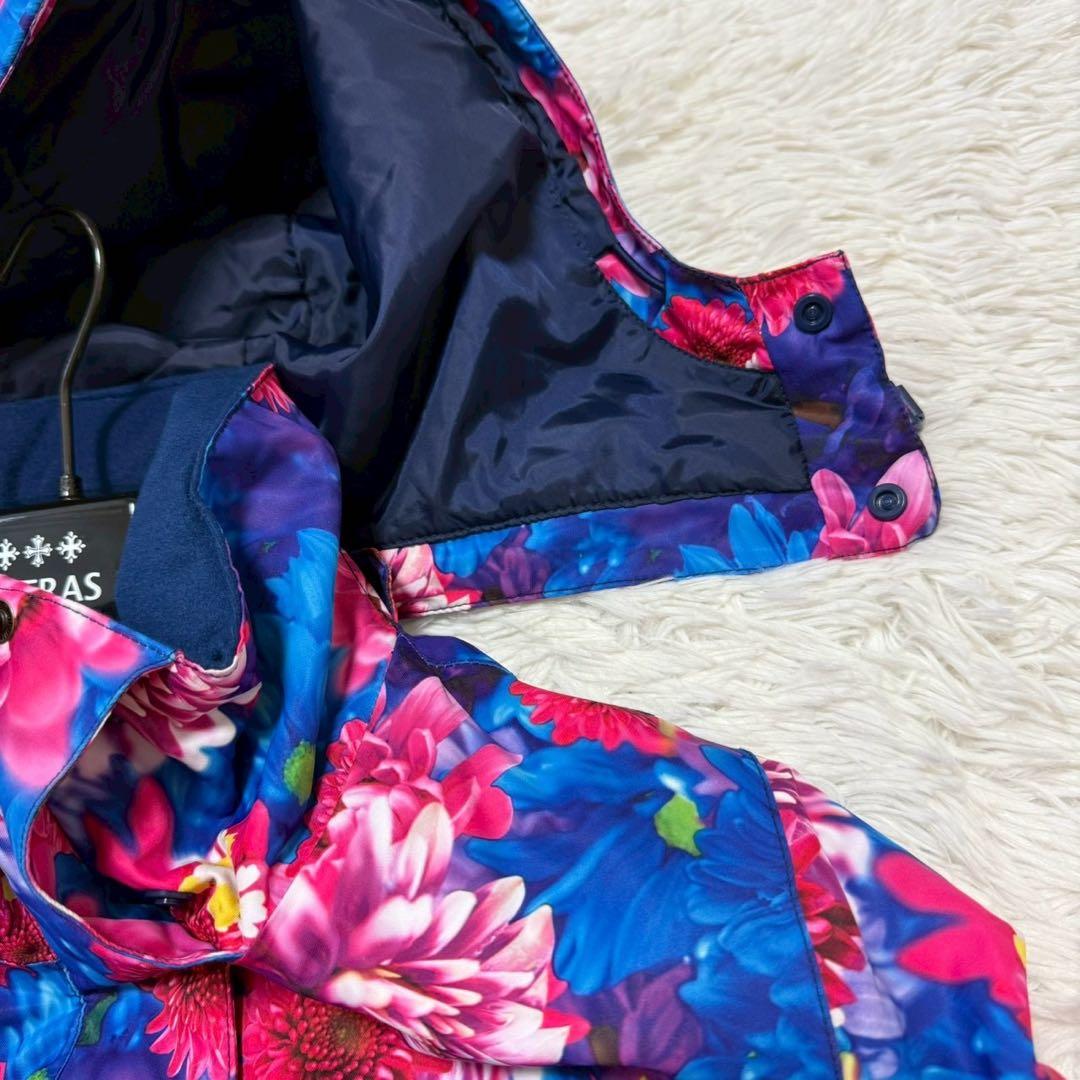 蜷川実花コラボ/極美品✨ロキシー スキーウェア スノボ セットアップ 上下M