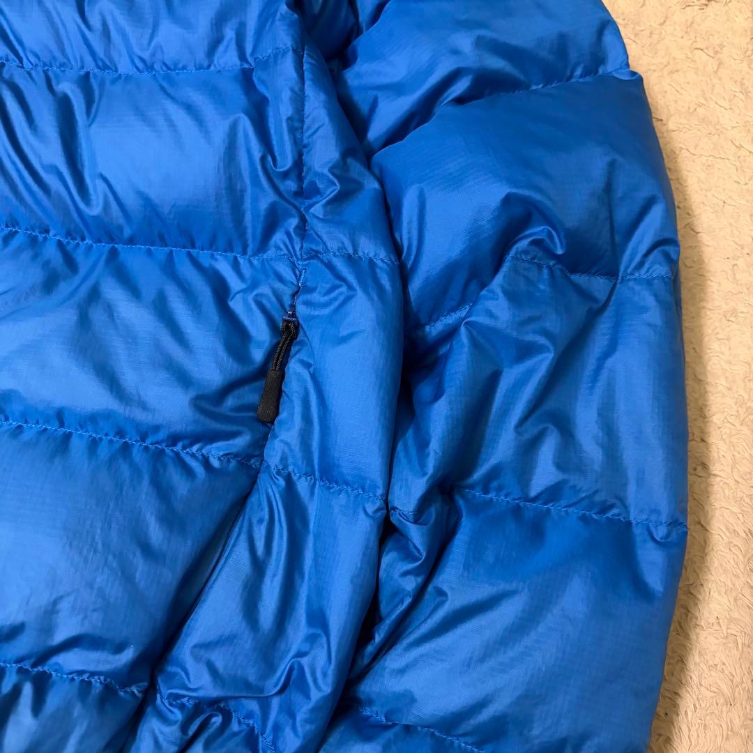 00s Y2K mont-bell ライトアルパインダウン パーカ L ブルー