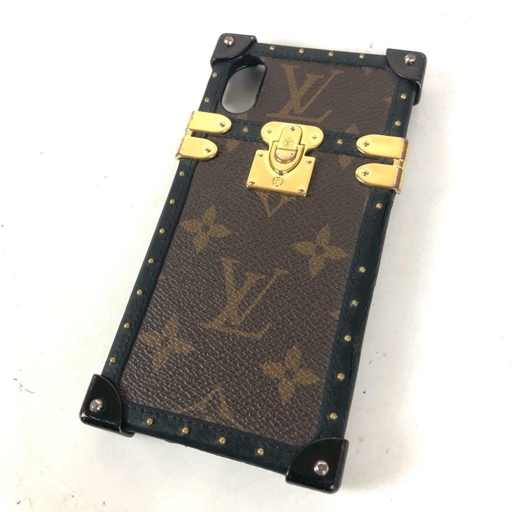 LOUIS VUITTON ルイヴィトン アイトランク モノグラム スマホケース