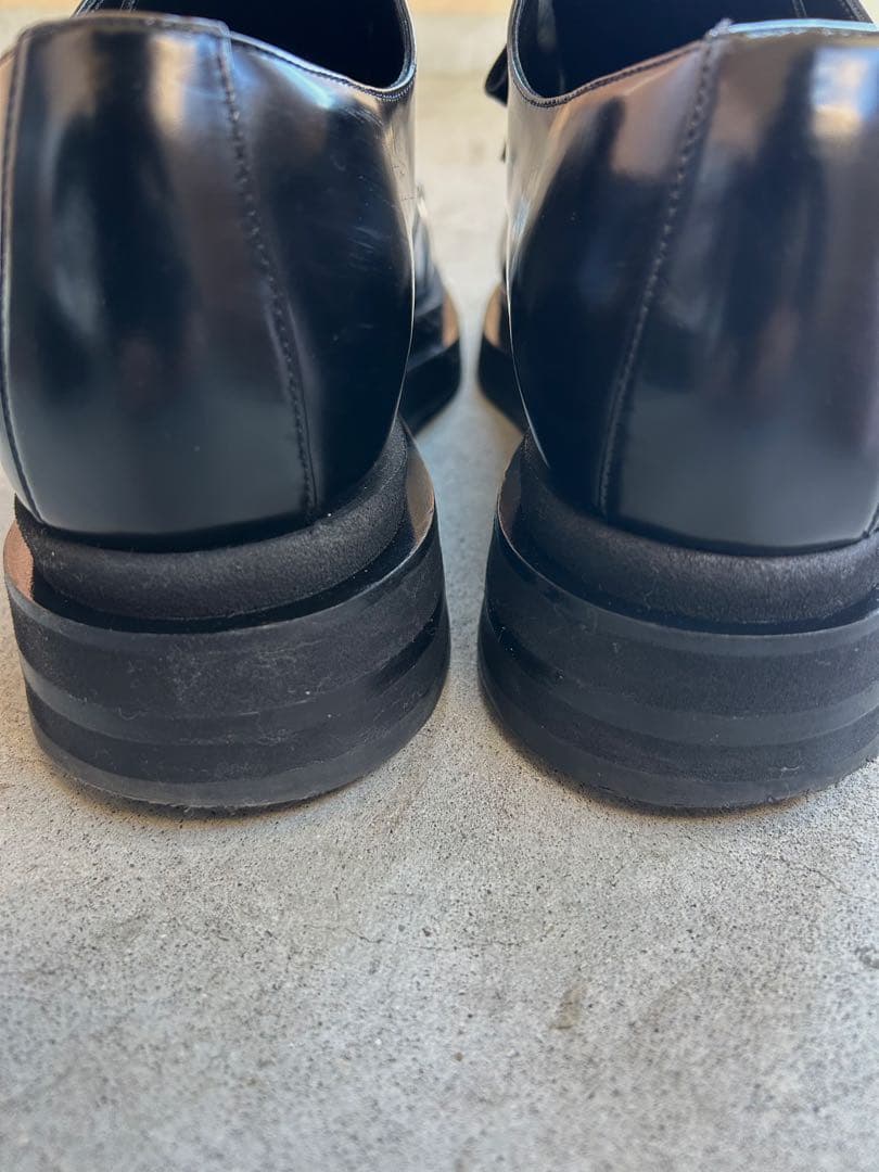 靴 Simone Rocha Heart Toe Derby Black 42