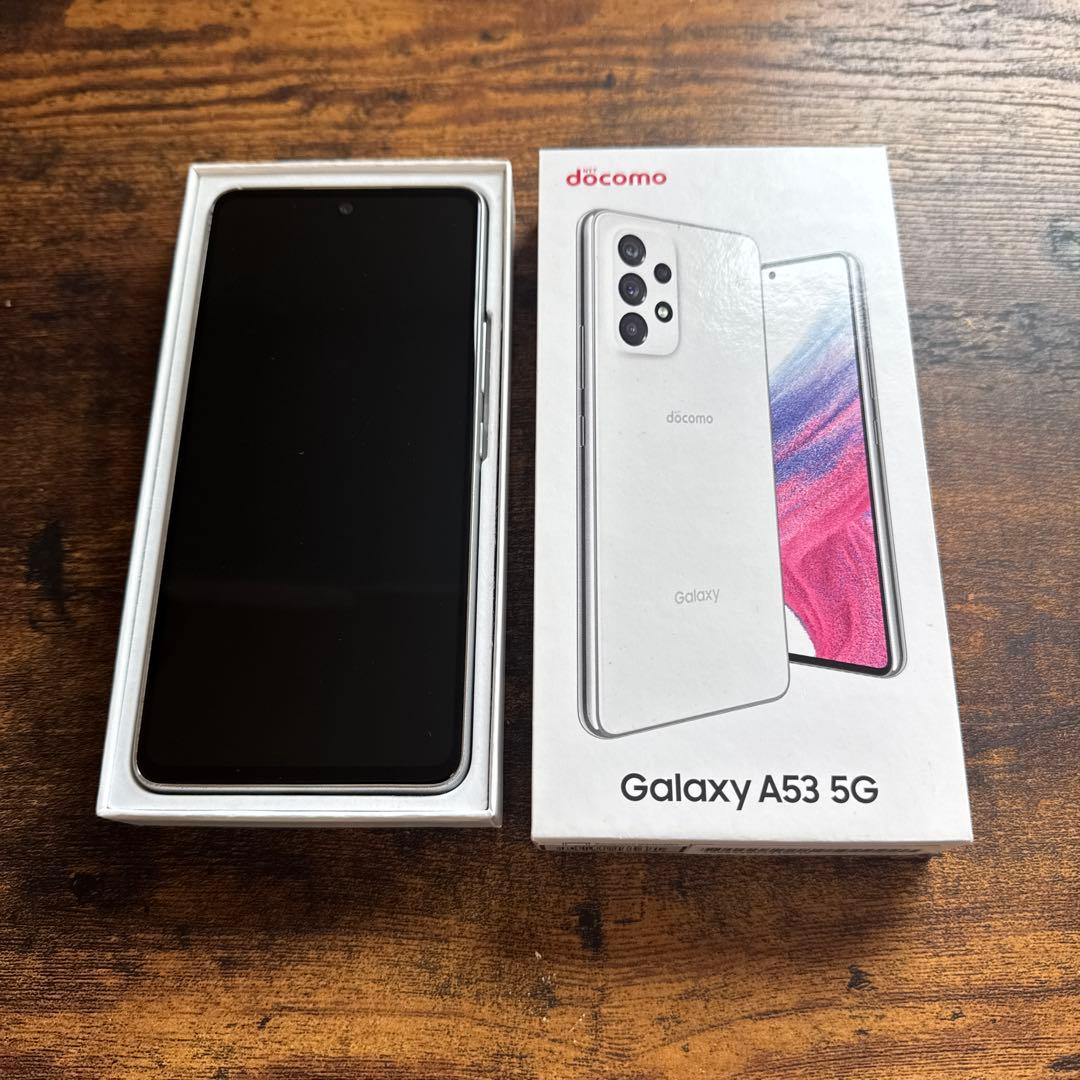 Galaxy A53 5G docomo ホワイト128GB 本体　SIMフリー