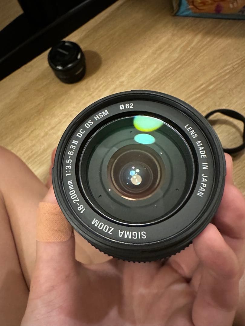 SIGMA 18-200mm F3.5-6.3 DC OS HSMレンズ