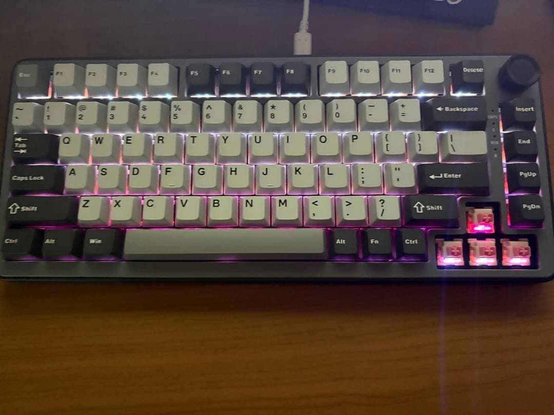 YUNZII RT75 キーボード 本体