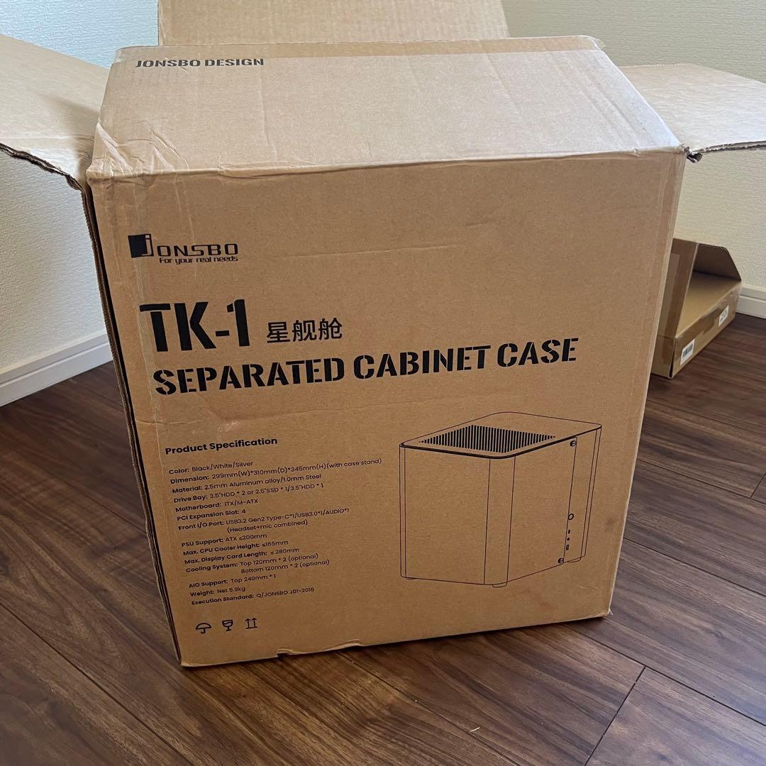 T*o様 JONSBO TK-1 ピラーレスPCケース