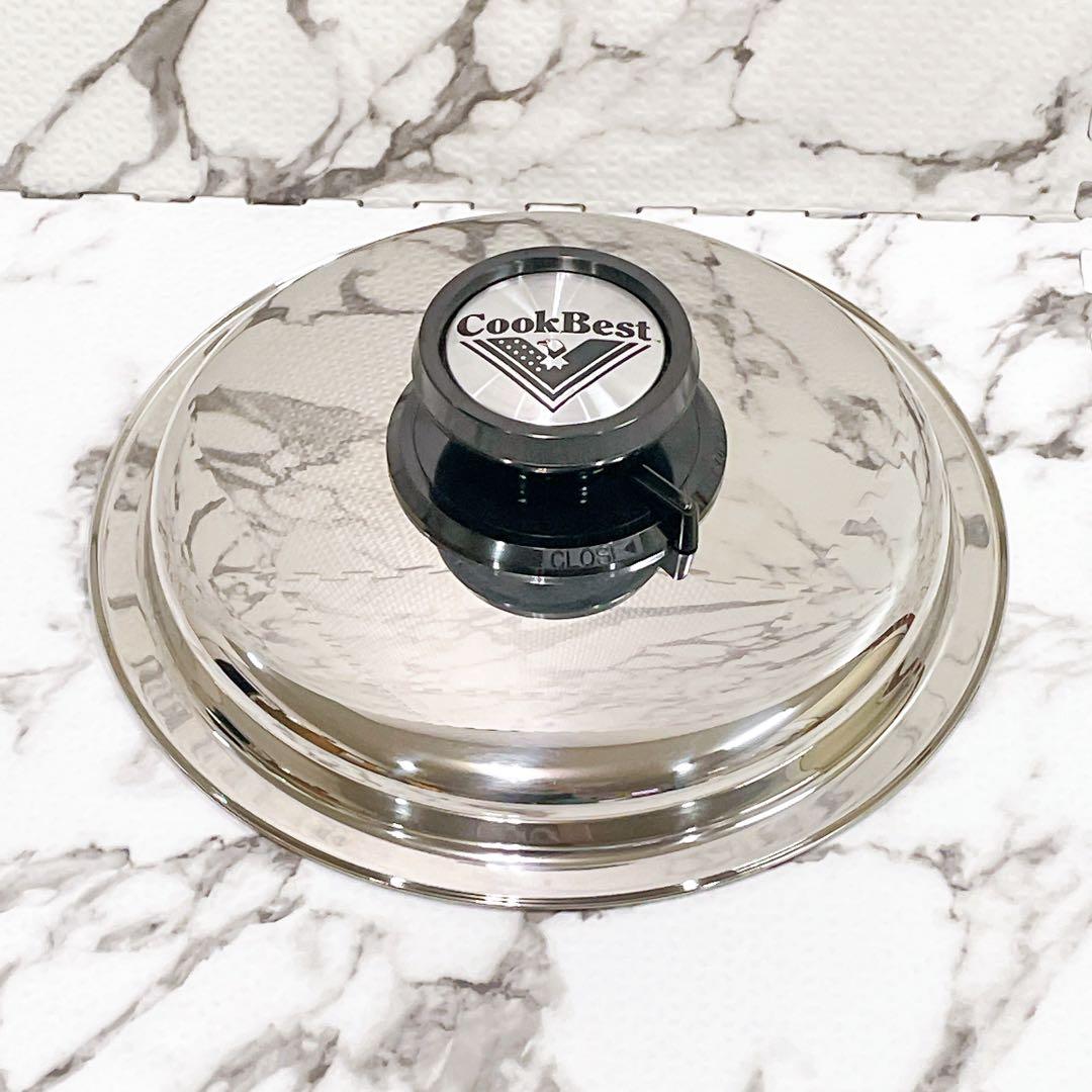 【未使用品】CookBest 片手鍋 IH対応 ステンレス製