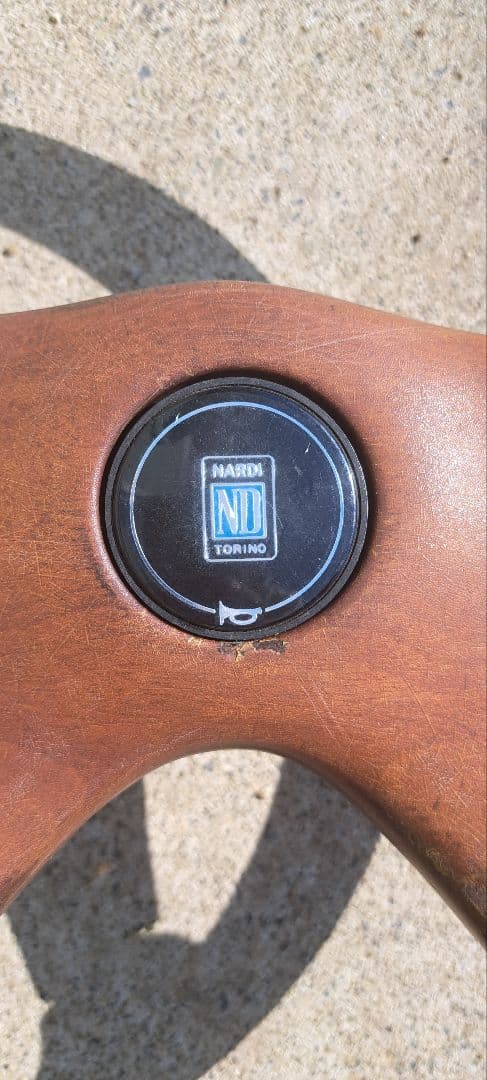 NARDI TORINO ステアリングホイール ウッド 4スポーク