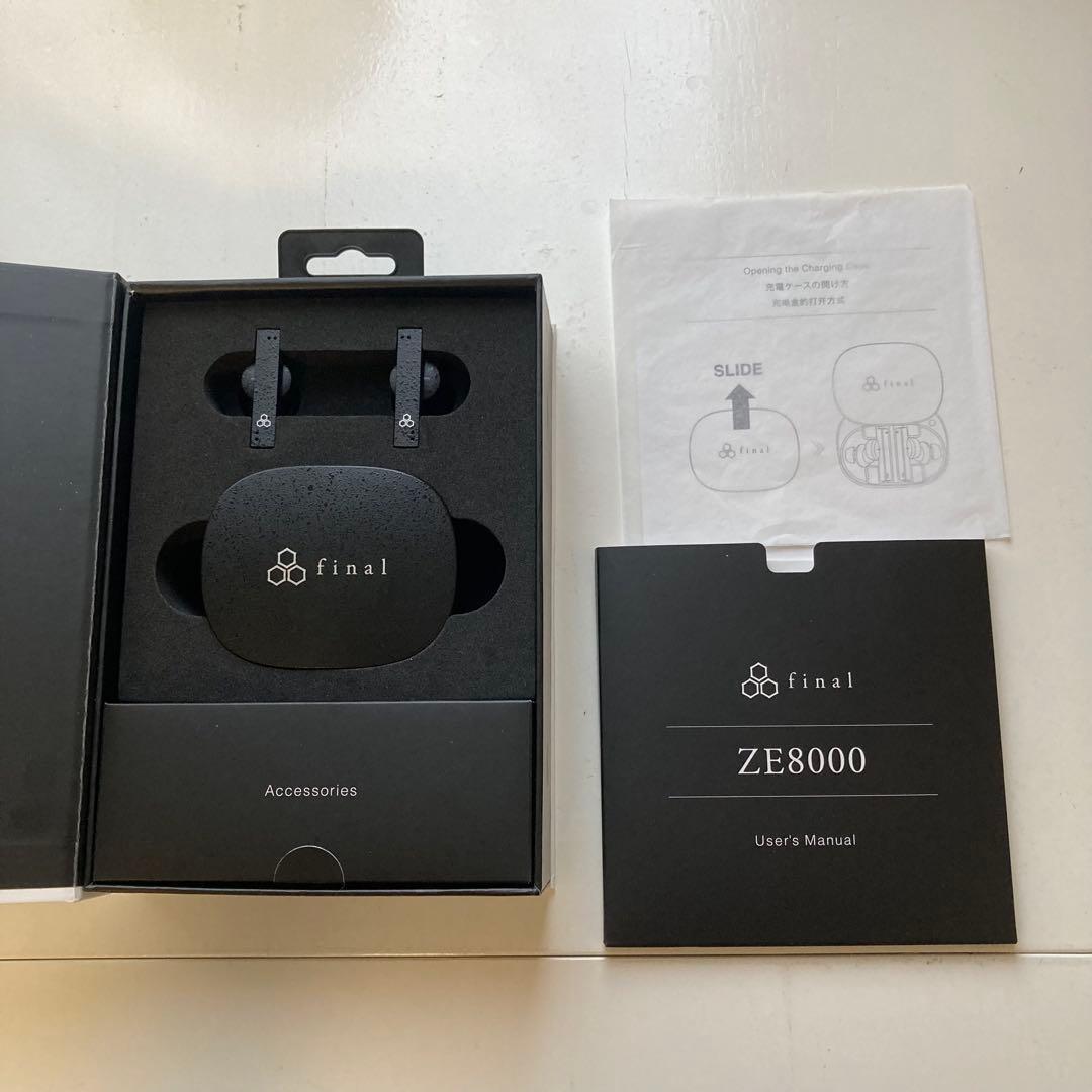 美品sale final ZE8000 ブラック　ワイヤレスイヤフォン