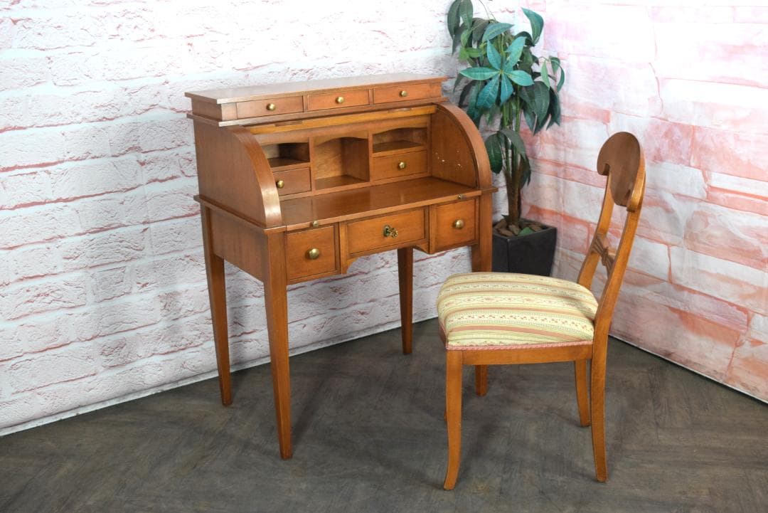 イタリア SELVA/セルバ ロールトップライティングビューロー/デスク チェア