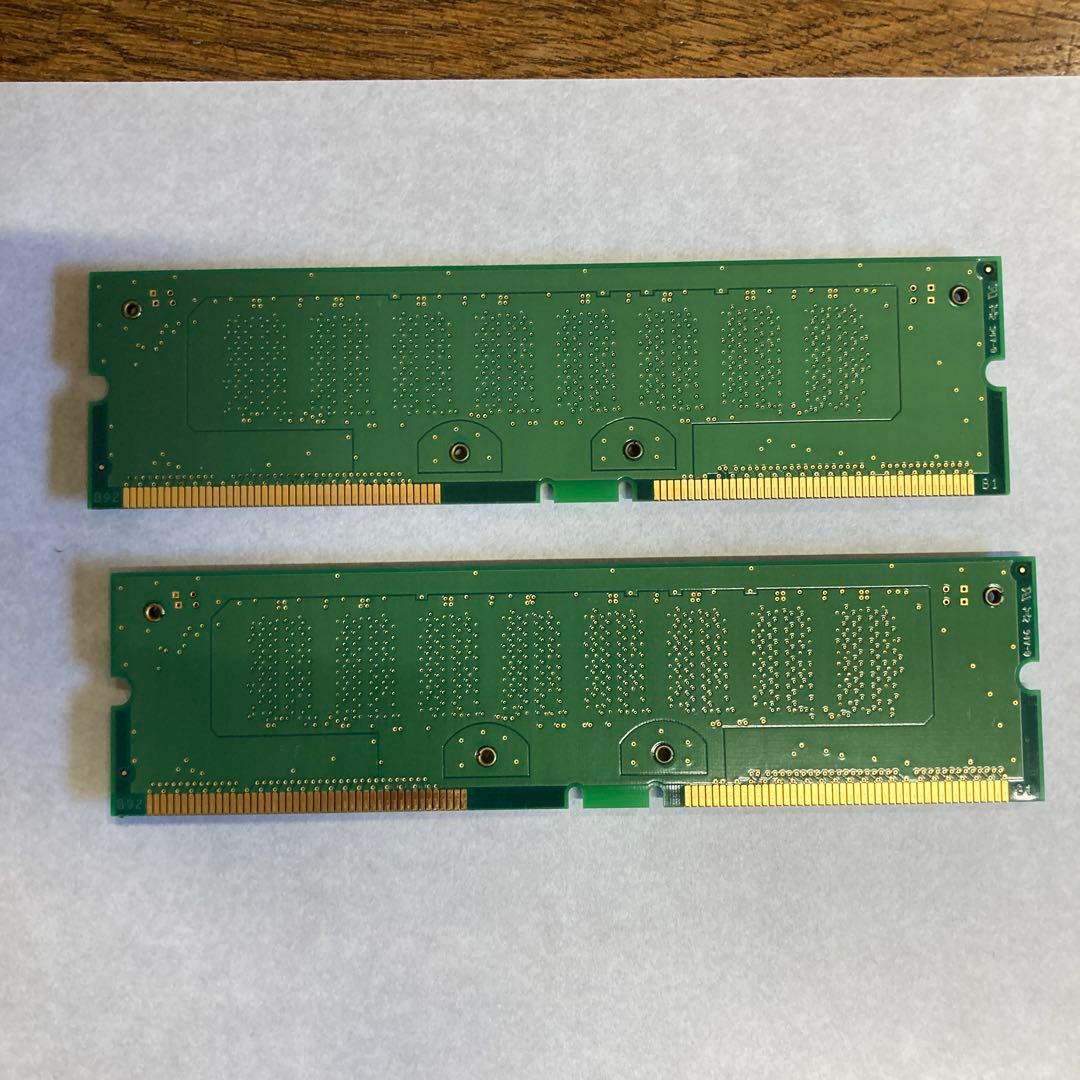 Samsung MR16R1628DF0-CT9 256MB 2枚セット