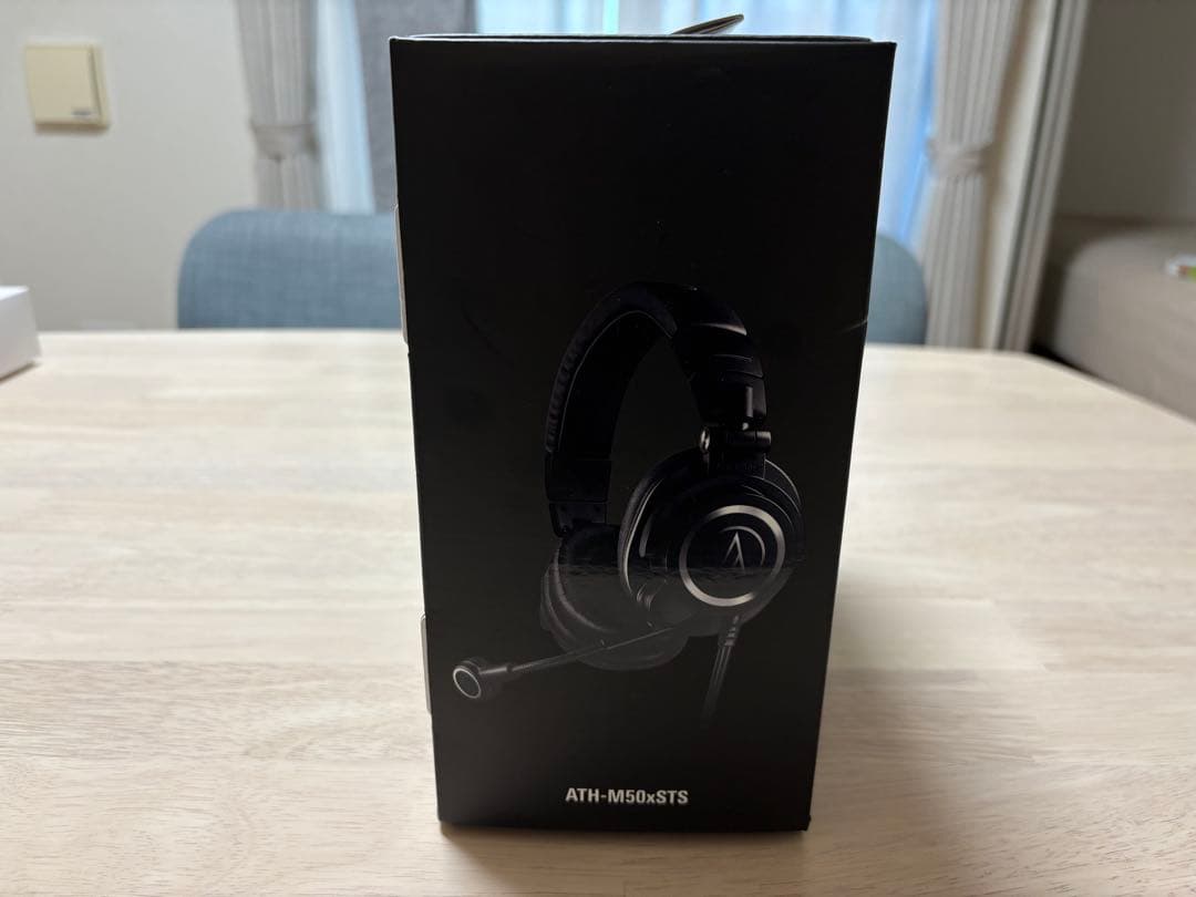 Audio-Technica ATH-M50x 有線ヘッドセット+イヤーパッド付