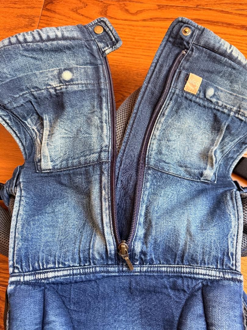 キューズベリー　抱っこ紐　NICO ニコ CUSE BERRY デニム