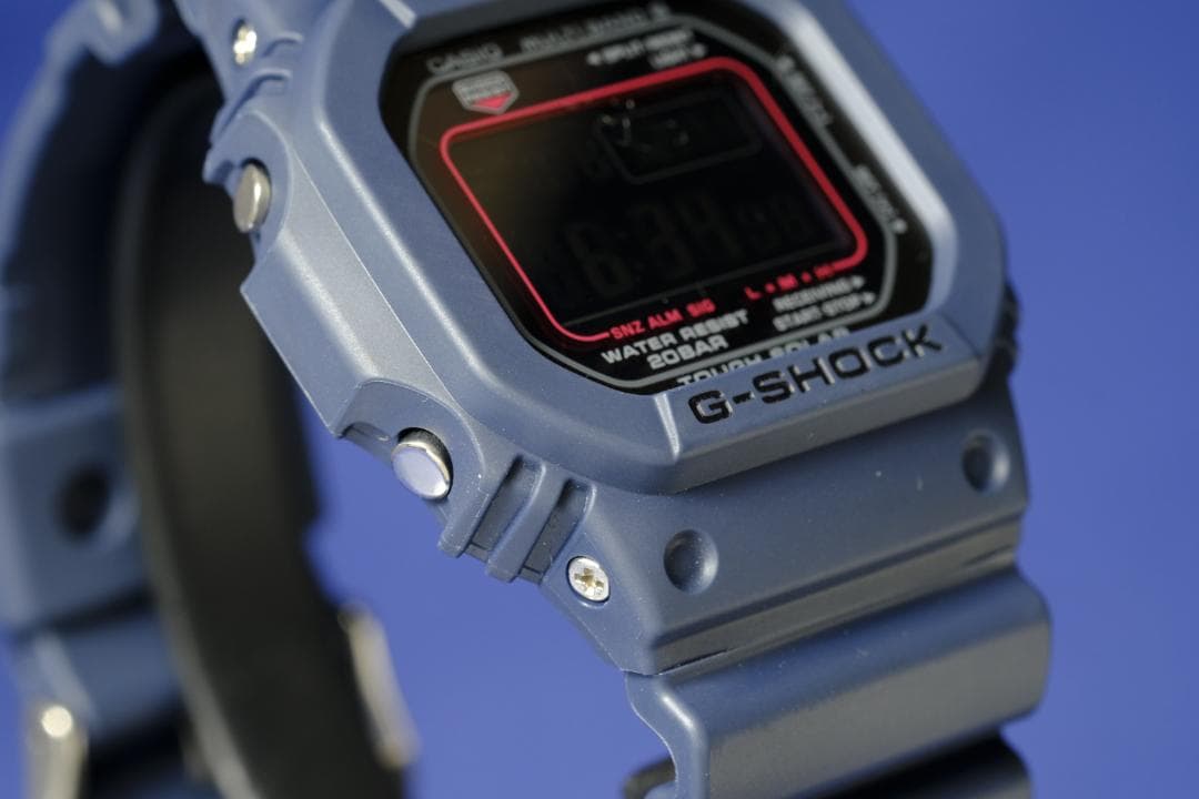 【中古】G-SHOCK GW-M5610U ネイビー 電波ソーラー(117)