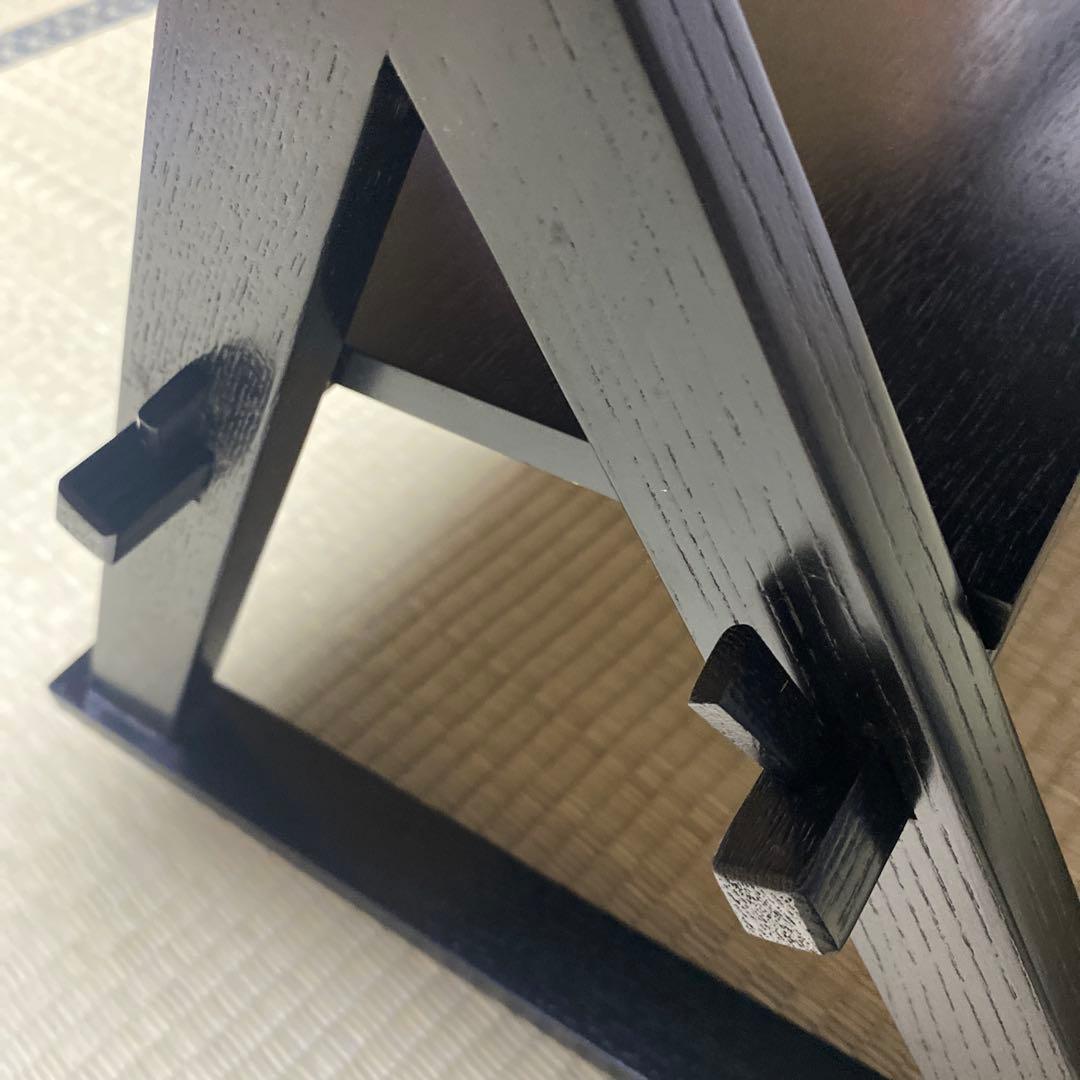 茶道具　立礼棚　喫架　（きっか）　止金具付き