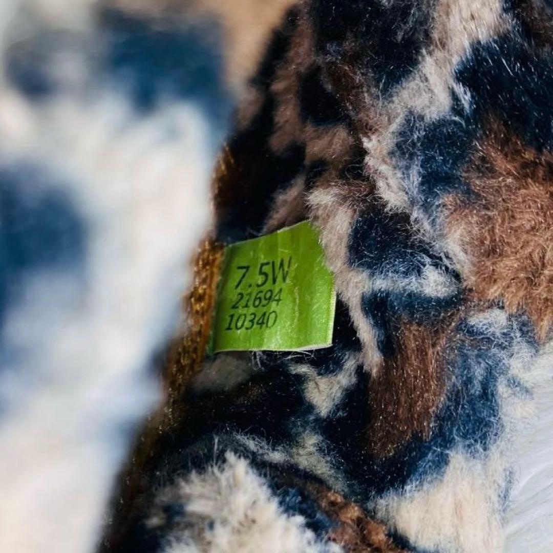 【限定モデル】ティンバーランド7.5WROLL TOP BOOTSレオパ－ド柄