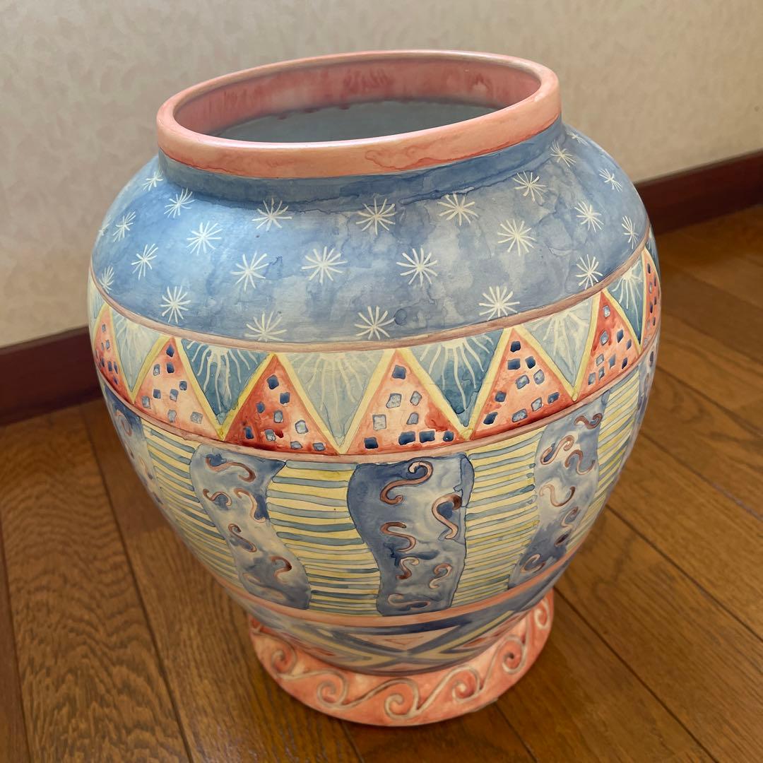 メートランドスミス MAITLAND SMITH 陶器製壺　蓋付き　ヴィンテージ