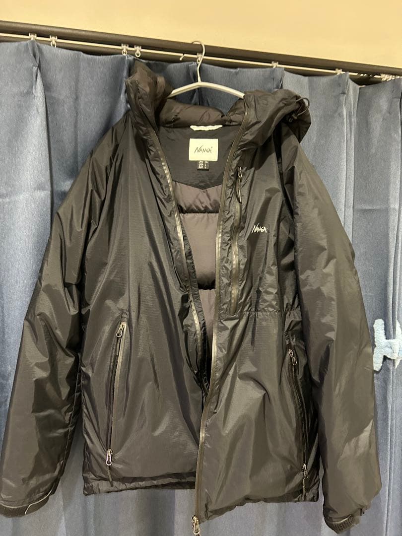 NANGA ブラック ダウンジャケット　XL