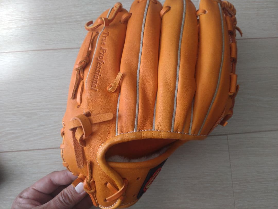 久保田スラッガー　L7 野球グローブ　右投げ オレンジ