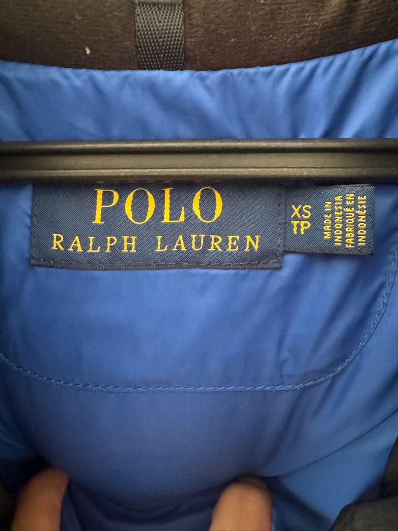 Polo Ralph Lauren ダウンジャケット XS 紺 ネイビー