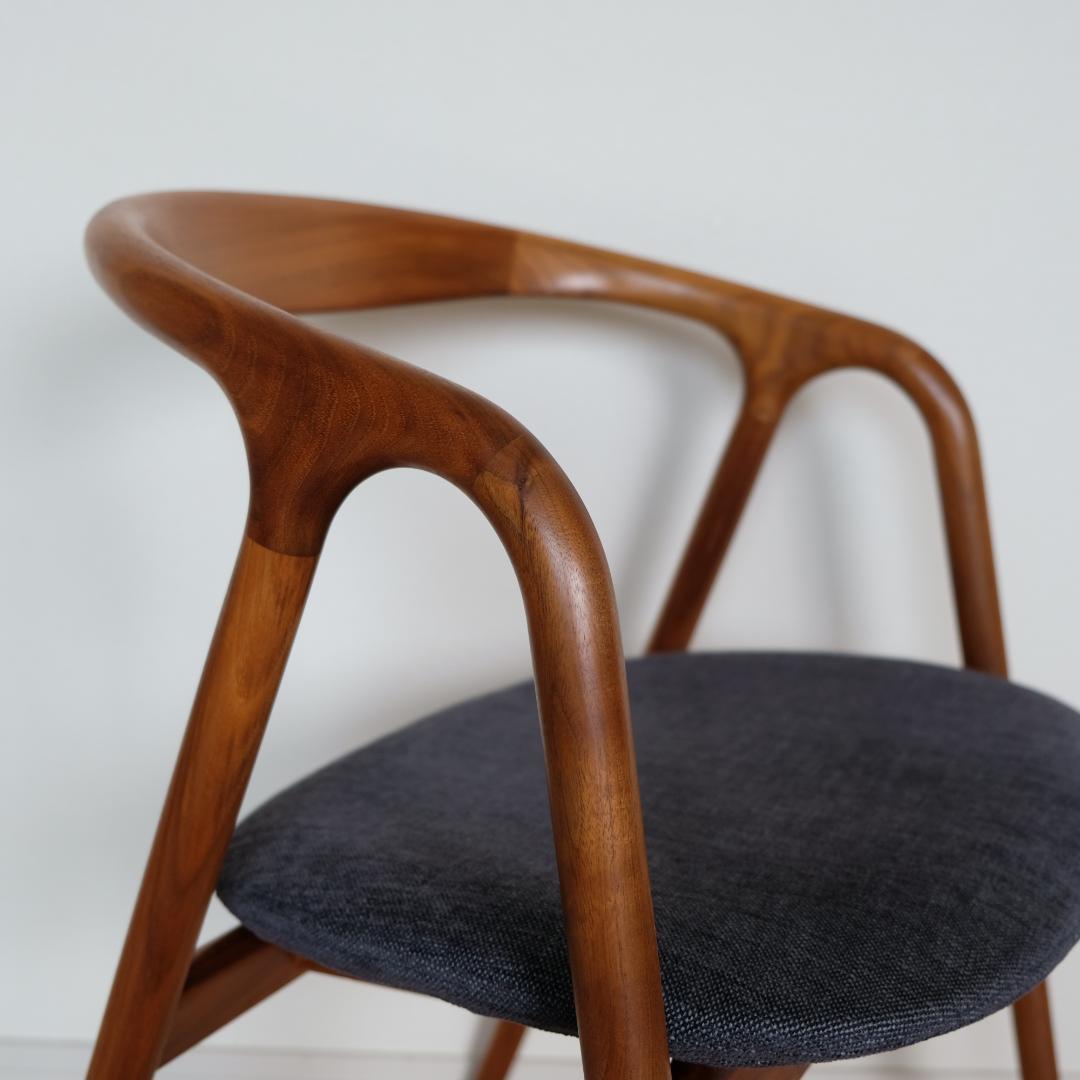 さ*の様 【美品｜メンテ済み】JKチェア　arflex　ブラックウォールナット