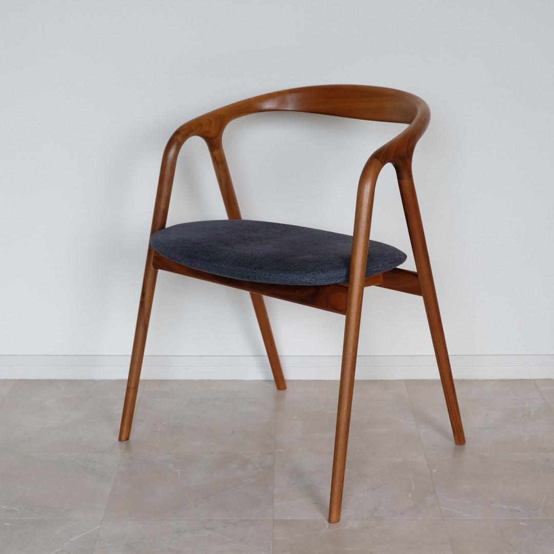 さ*の様 【美品｜メンテ済み】JKチェア　arflex　ブラックウォールナット