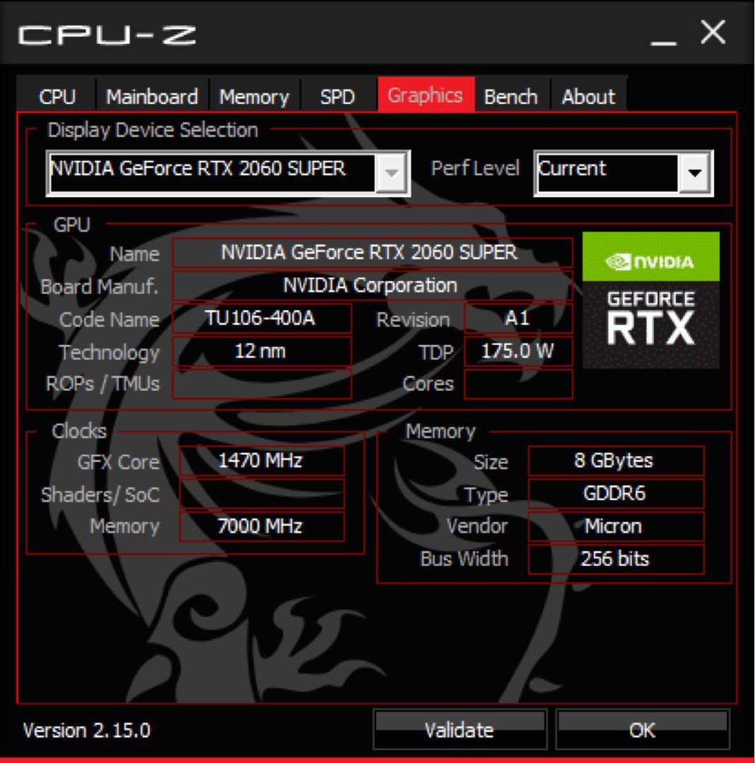 NVIDIA GeForce RTX 2060 SUPER FE 訳有り