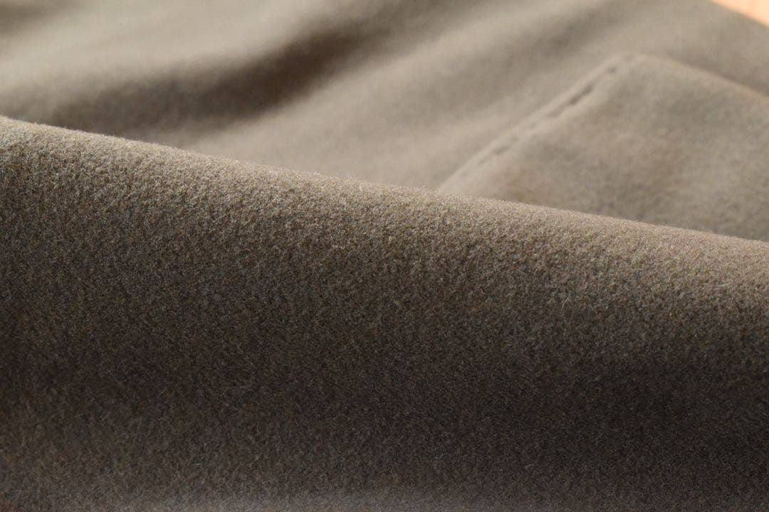 【MaxMara/マックスマーラ】白タグ ウールコート　カーキ