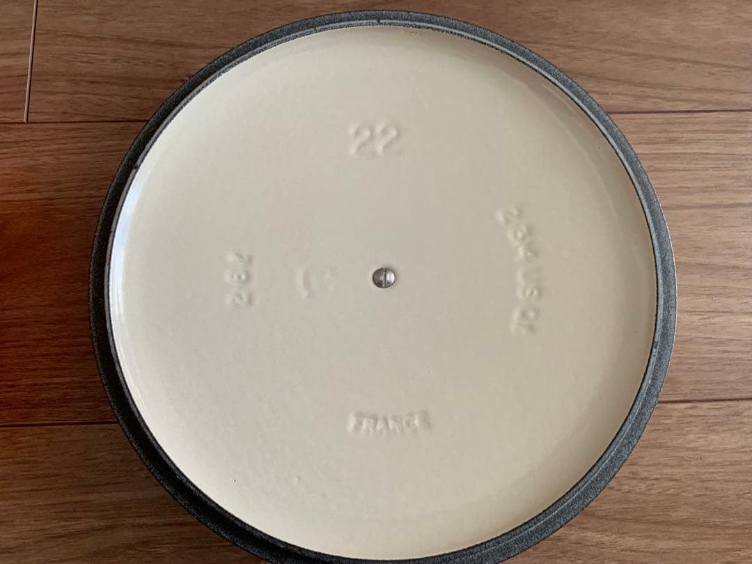 ル・クルーゼ　マルミット　オレンジ　22cm 鍋