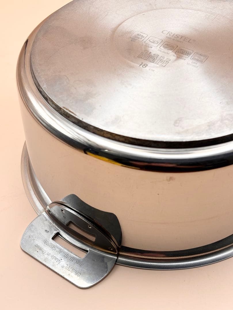 18cm CRISTEL クリステル　グラフィット 深鍋