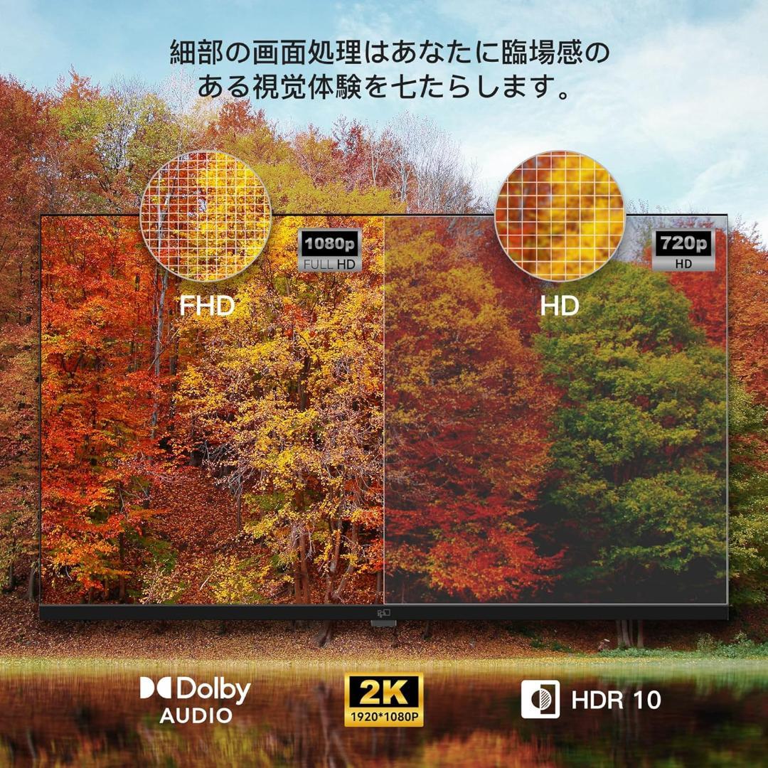 【新品未開封品】Google TV 43V FHD チューナーレス テレビ