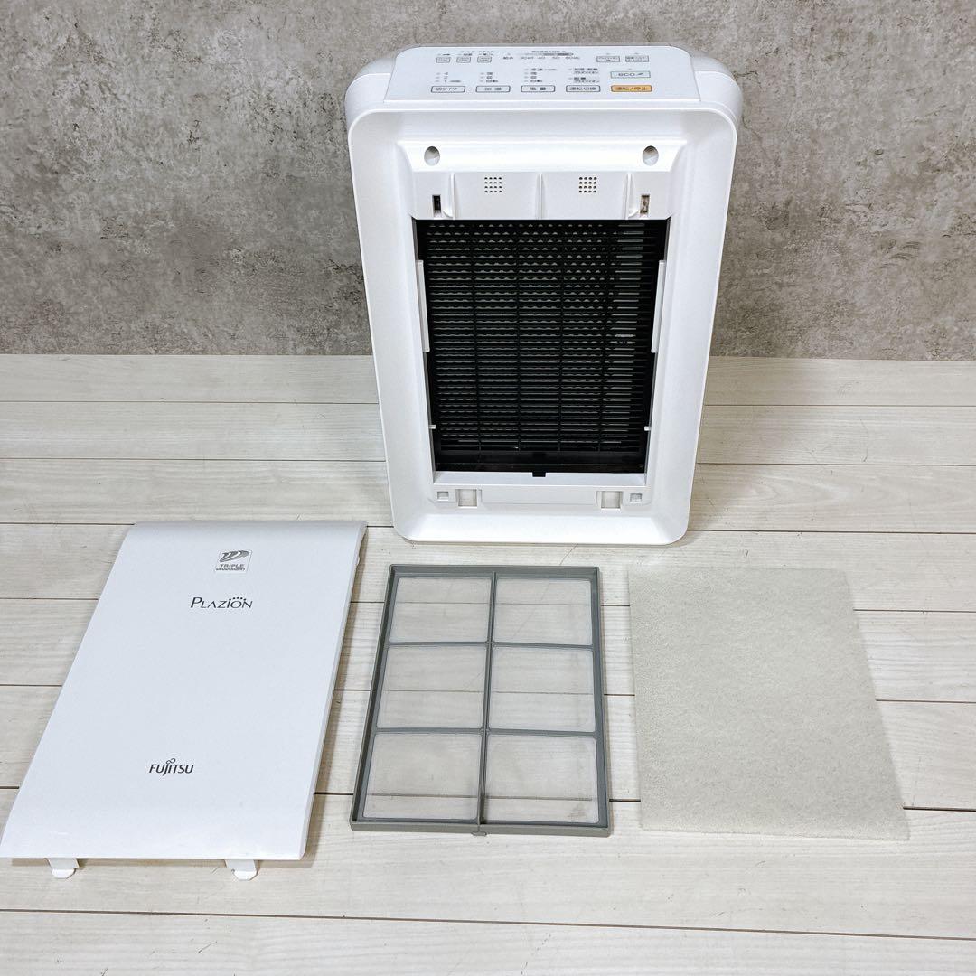 富士通ゼネラル PLAZION プラジオン 脱臭機 加湿 DAS-303K-W