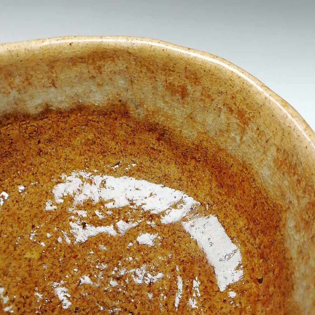 Ｔ２１４　茶碗　『大樋焼』『大樋長楽造』　共箱　抹茶碗　茶道具