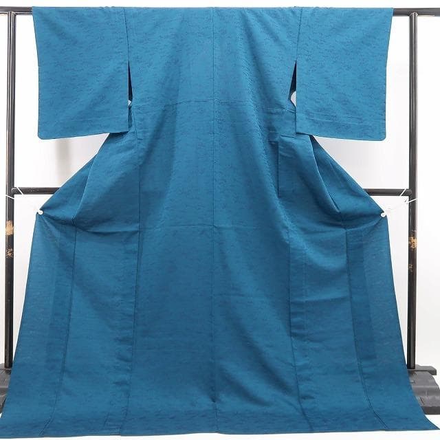 BR 新品 単衣 BANKAN 正絹 仕付け糸付 色無地 5469