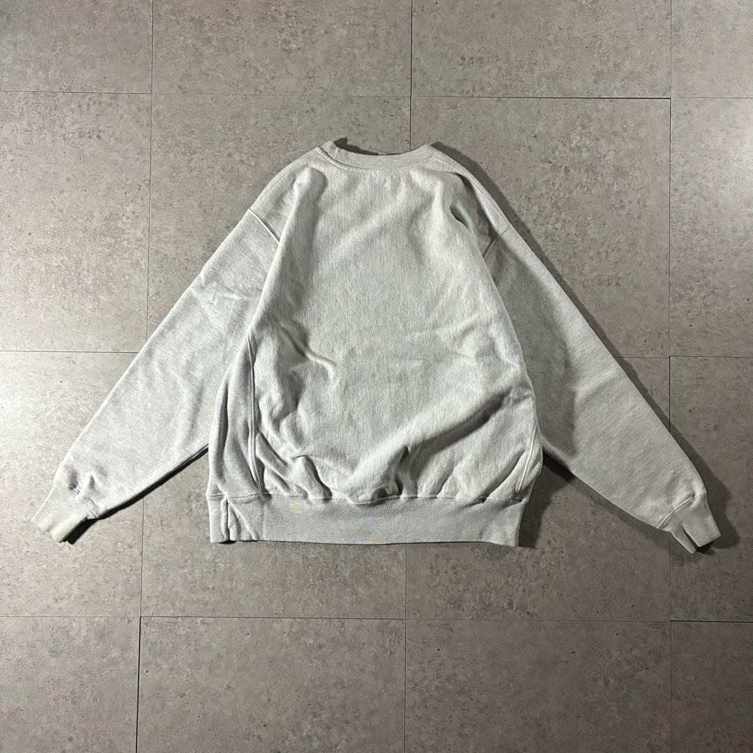 00s- Championリバースウィーブ 染み込みカレッジロゴクラッシュ短丈