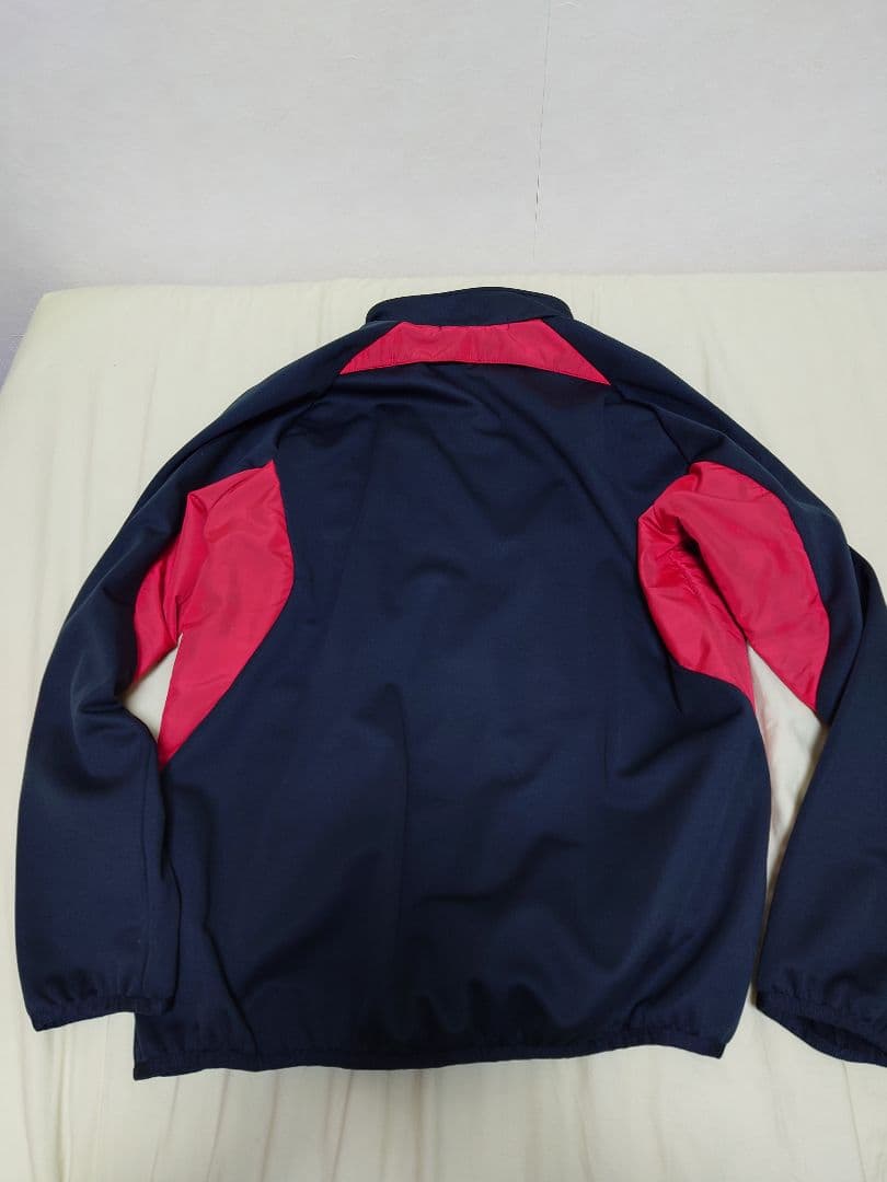 ミズノプロ　上下セット　L.サイズ テックシールド　裏起毛　赤×黒