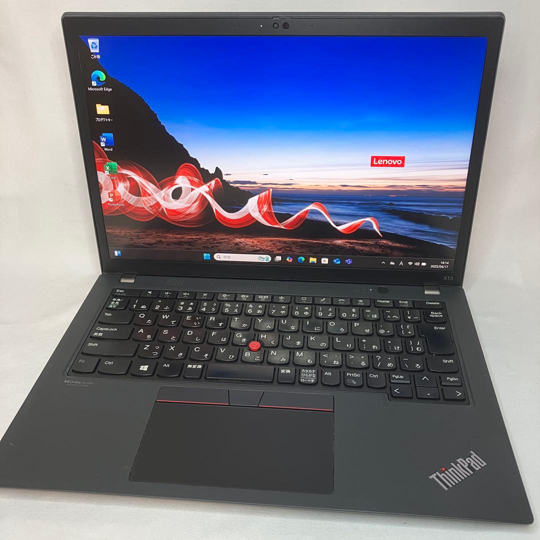 ThinkPad X13 Gen2 11世代 i5 8GB WUXGA オフィス
