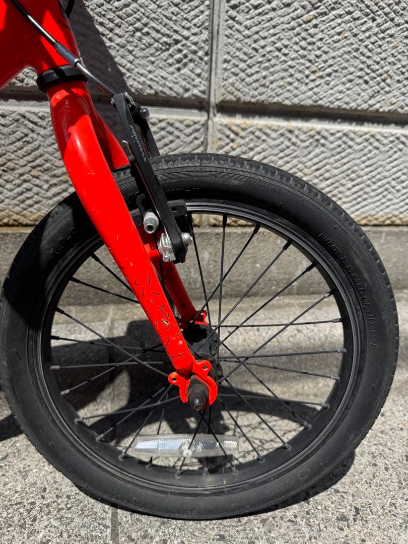 【直接渡し限定】Cannondale Kids Trail 16インチ オレンジ