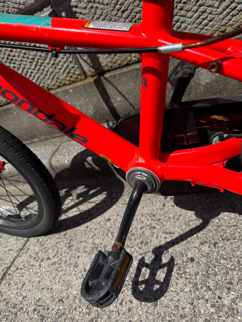 【直接渡し限定】Cannondale Kids Trail 16インチ オレンジ