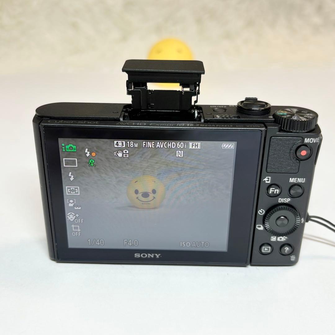 SONY ソニー Cyber-shot DSC-WX500 ブラック デジカメ