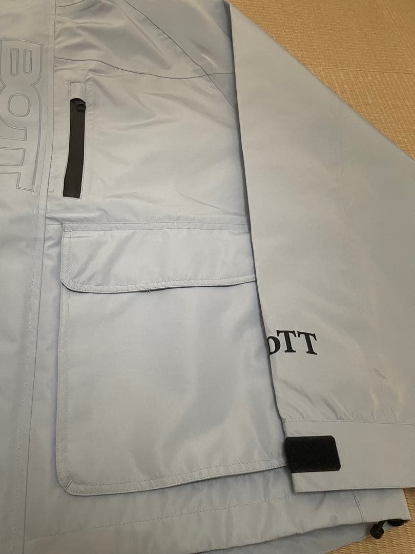 BoTT WATERPROOF UTILITY JACKET BLUE Mサイズ