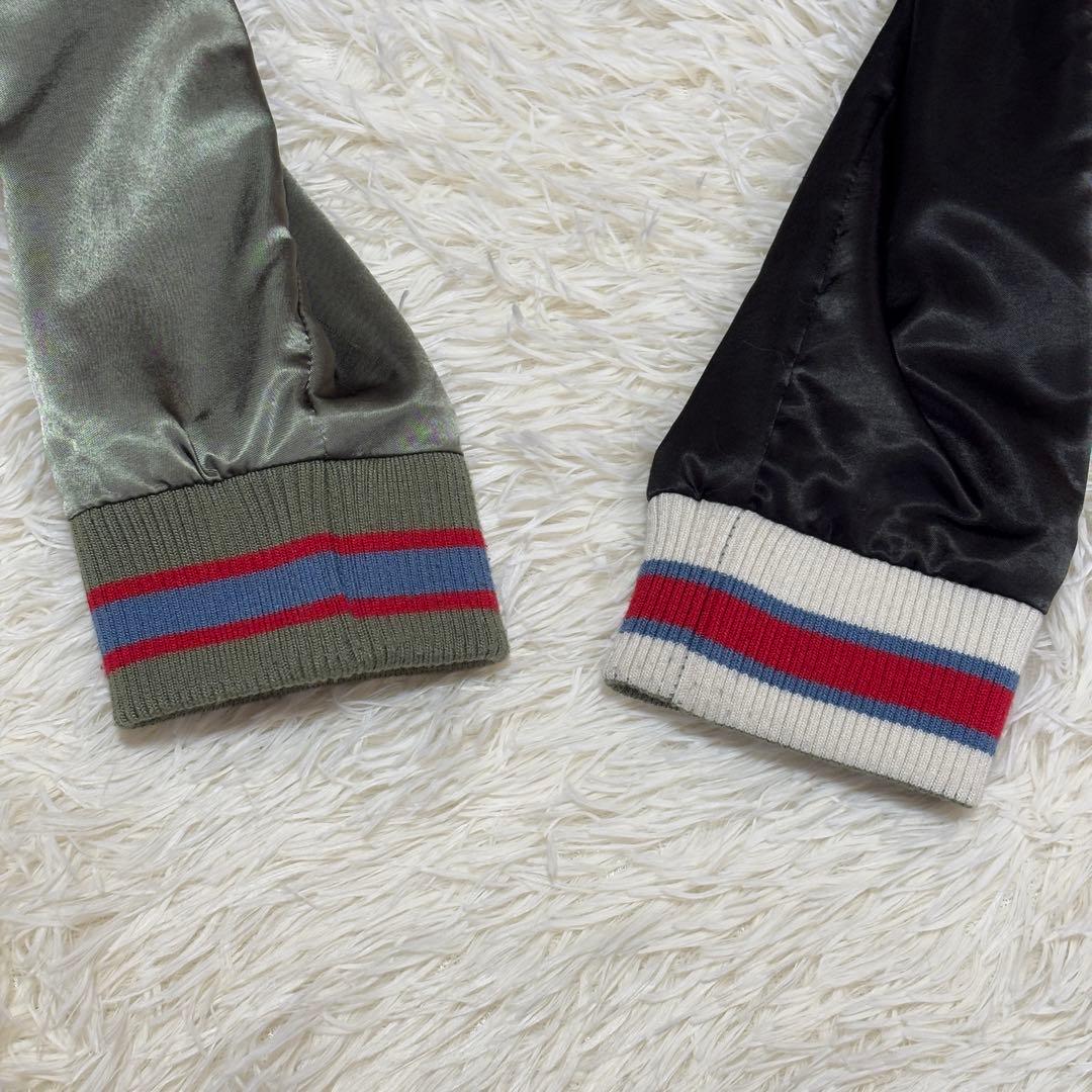 【美品】DIESEL ディーゼル レディース リバーシブル ブルゾン 刺繍