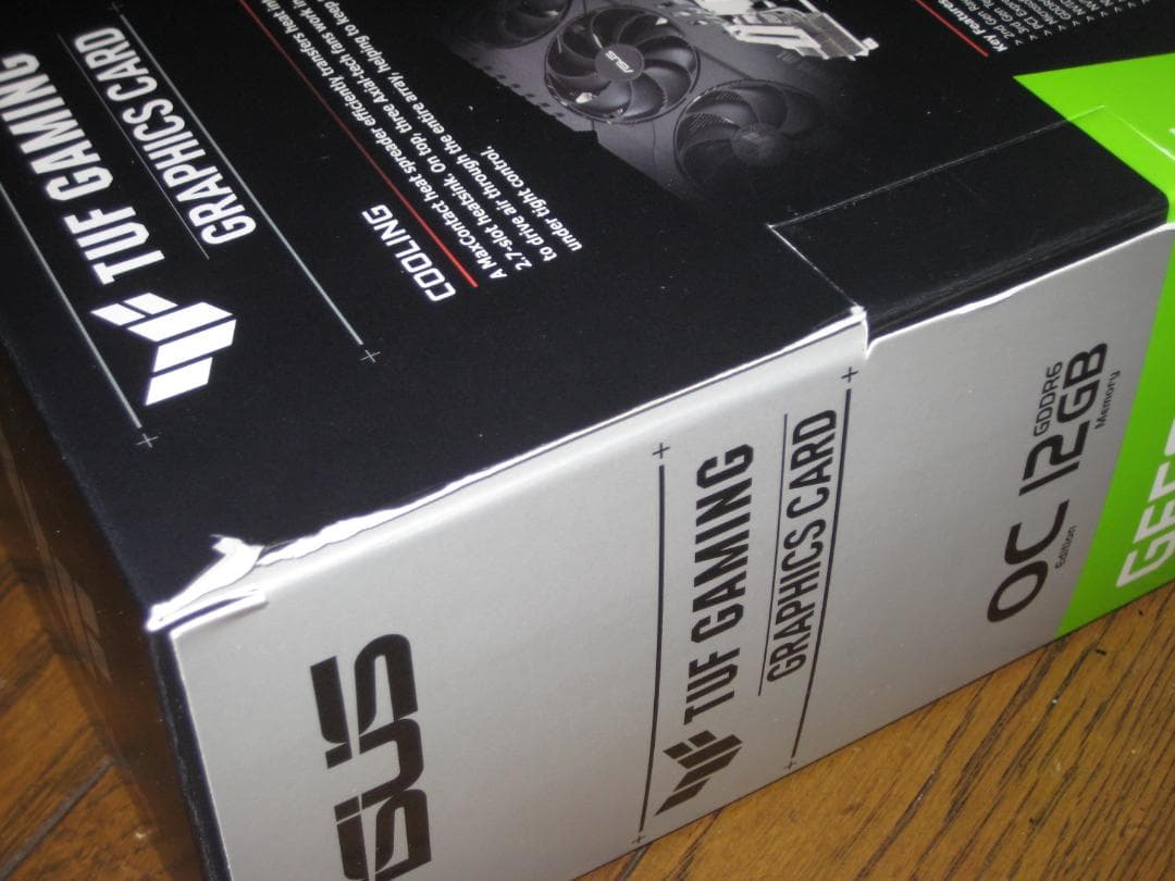 中古　ASUS TUF Gaming GeForce RTX 3060 12GB