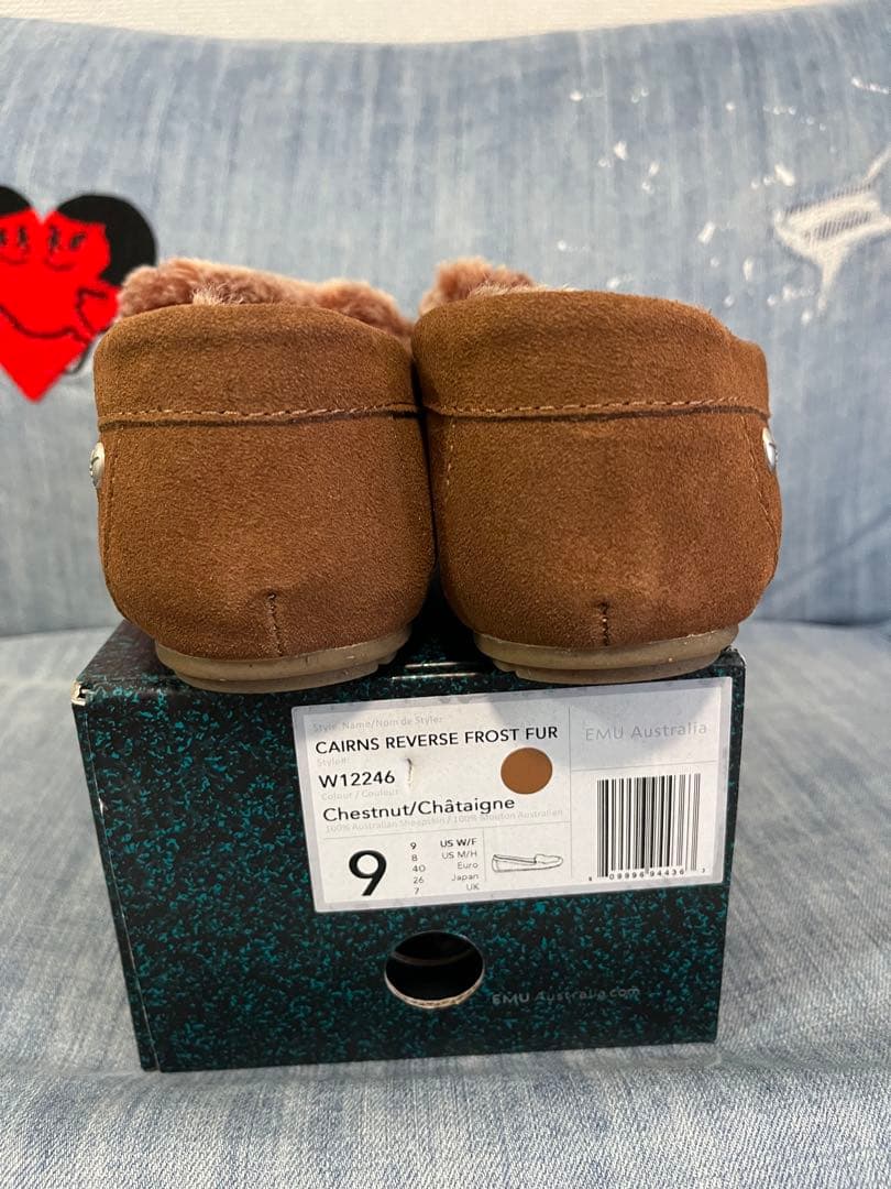 EMU Australia エミュー　ムートン　ファー　モカシン