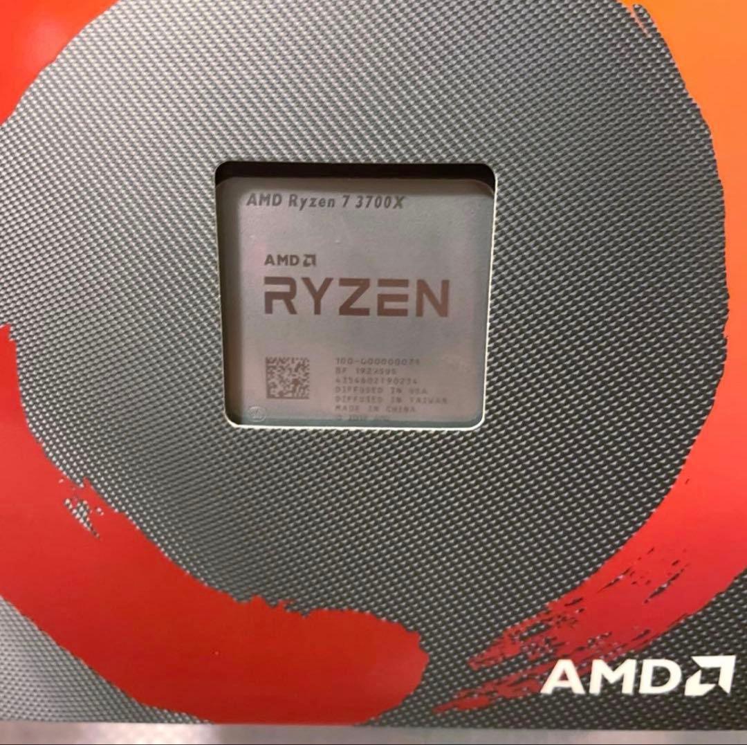 AMD Ryzen 7 3700X CPUクーラー未使用