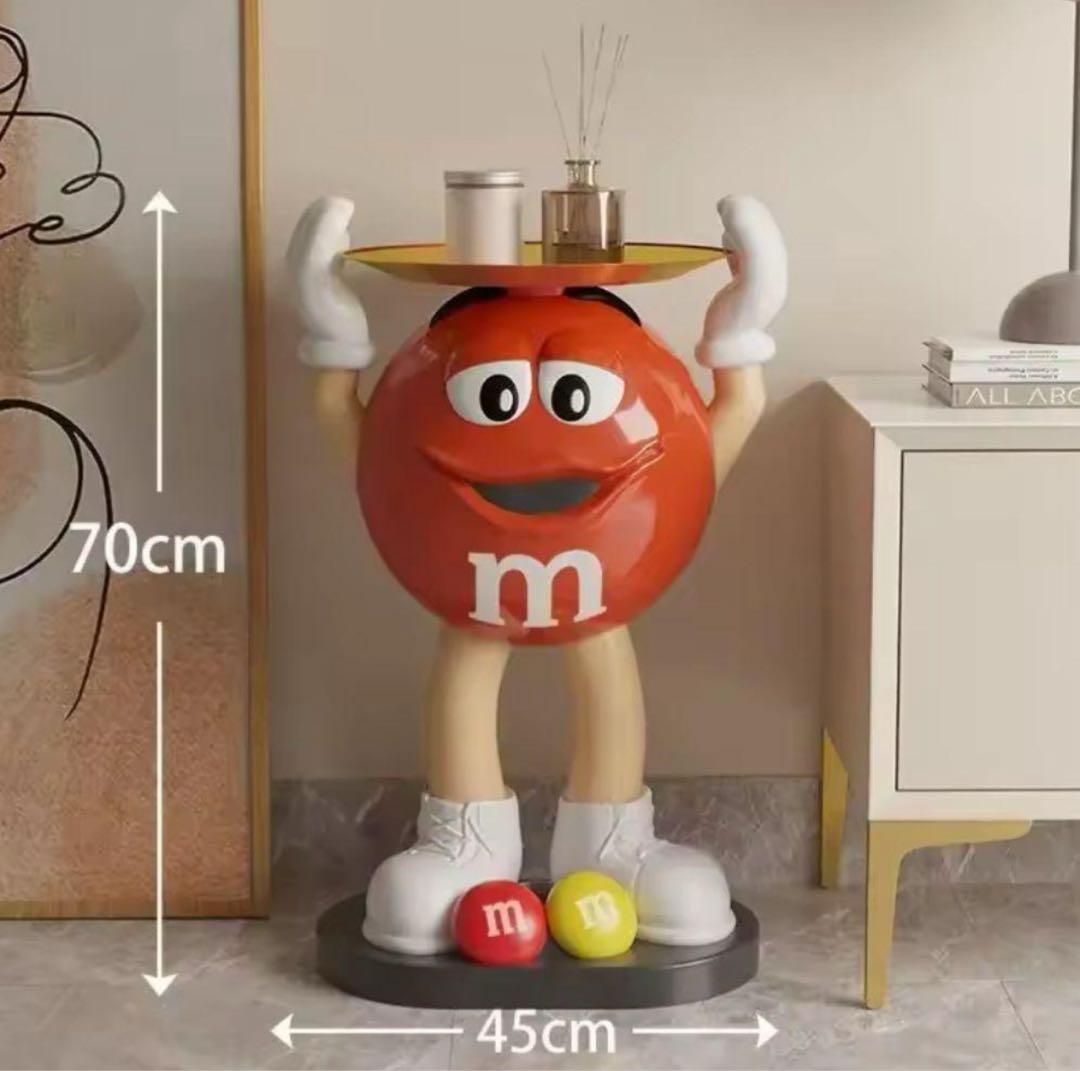 【新品】M&M's エムアンドエムズ サイドテーブル フィギュア