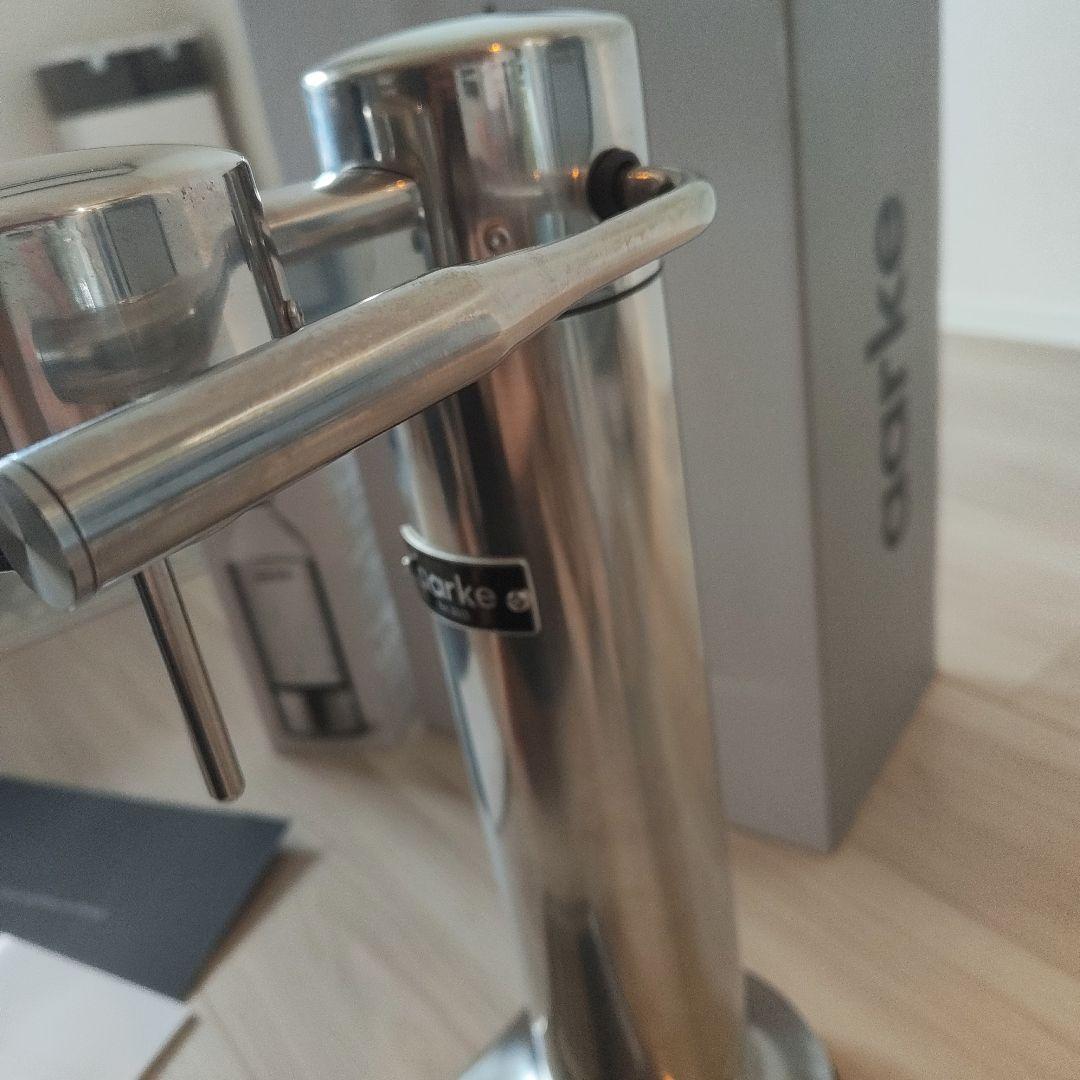 aarke Carbonator3 Steel Silver ガス付き