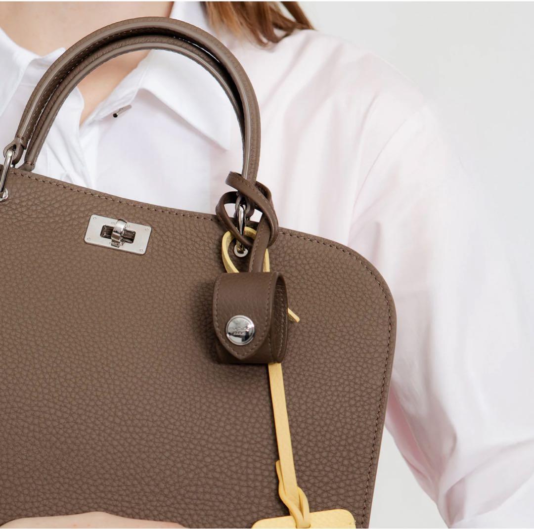 新品☆ミチノパリ　グローブホルダー　キャメル色　ルテス オデオン