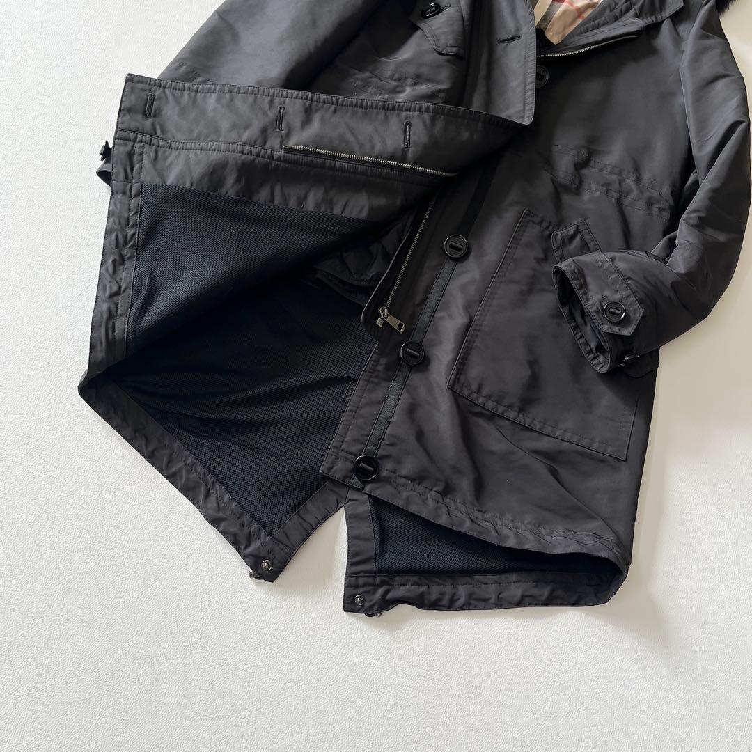 ▼極美品✨BURBERRY BRIT モッズコート ラクーンファー ライナー付