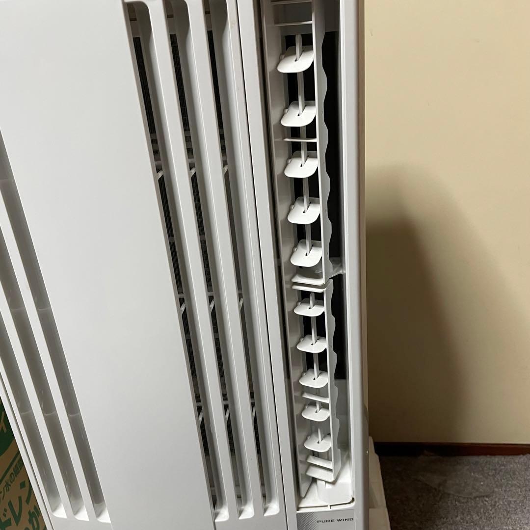 【夏前準備に】CORONA 窓用エアコン CW-1622-WS 付属品あり