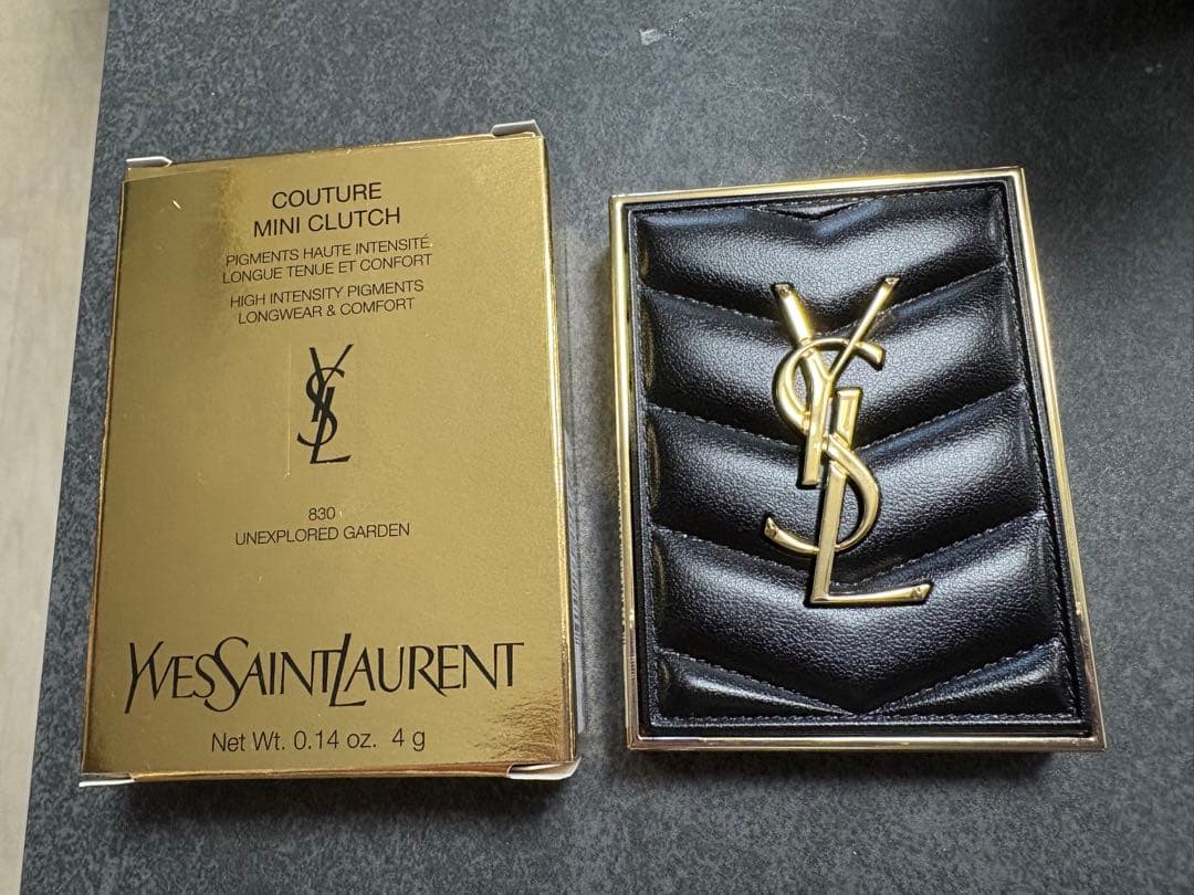 YSLイヴサンローラン新作クチュールミニクラッチ830アンエクスプロードガーデン