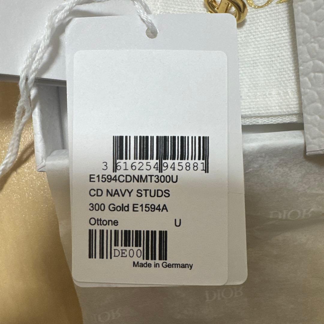 Diorピアス 片耳 新品 正規品